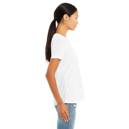 Ladies' Relaxed Heather CVC Short-Sleeve T-Shirt