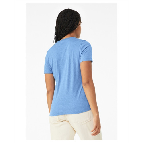 Ladies' Relaxed Heather CVC Short-Sleeve T-Shirt