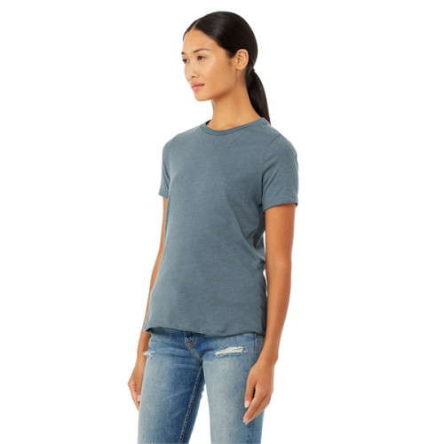 Ladies' Relaxed Heather CVC Short-Sleeve T-Shirt