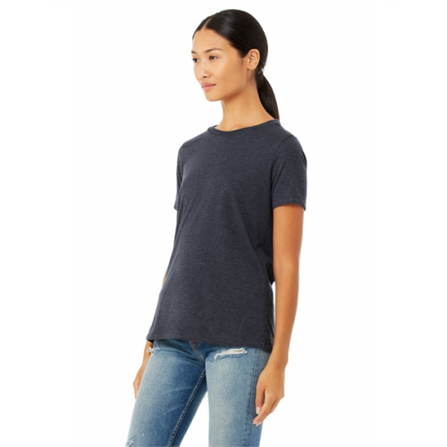 Ladies' Relaxed Heather CVC Short-Sleeve T-Shirt