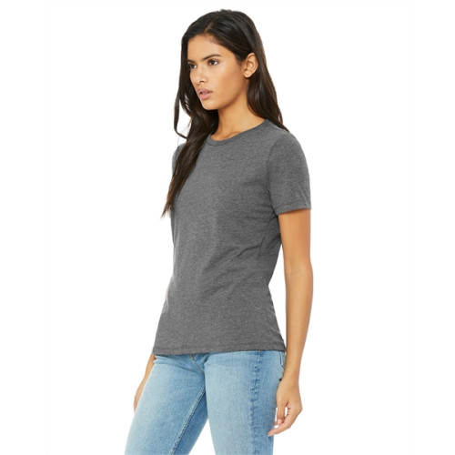 Ladies' Relaxed Heather CVC Short-Sleeve T-Shirt