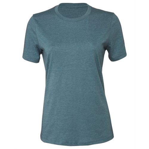 Ladies' Relaxed Heather CVC Short-Sleeve T-Shirt