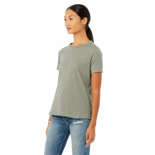 Ladies' Relaxed Heather CVC Short-Sleeve T-Shirt