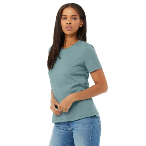 Ladies' Relaxed Heather CVC Short-Sleeve T-Shirt