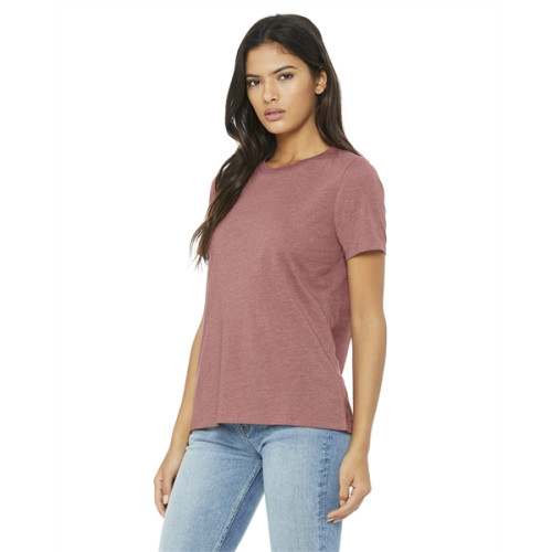 Ladies' Relaxed Heather CVC Short-Sleeve T-Shirt
