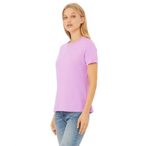 Ladies' Relaxed Heather CVC Short-Sleeve T-Shirt