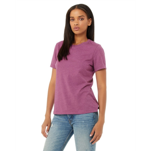 Ladies' Relaxed Heather CVC Short-Sleeve T-Shirt
