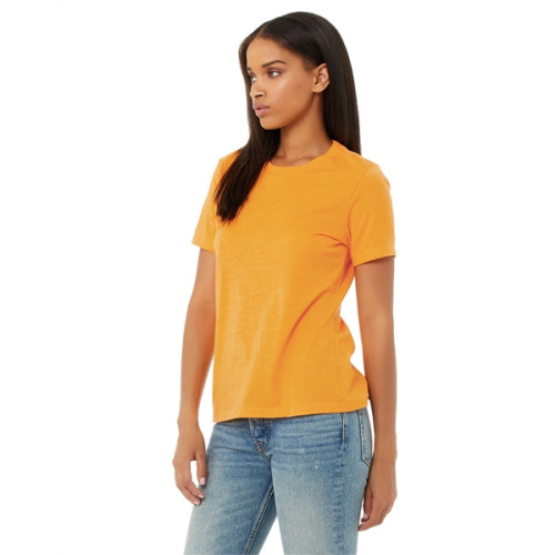 Ladies' Relaxed Heather CVC Short-Sleeve T-Shirt