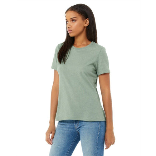 Ladies' Relaxed Heather CVC Short-Sleeve T-Shirt