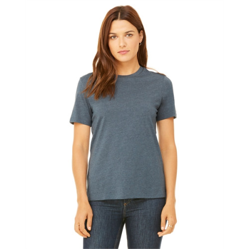 Ladies' Relaxed Heather CVC Short-Sleeve T-Shirt
