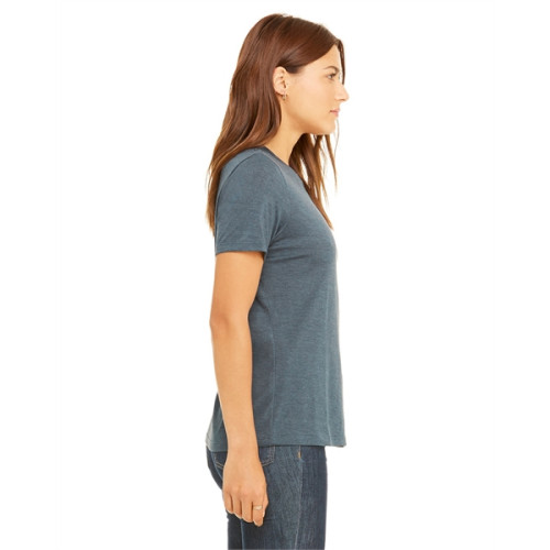 Ladies' Relaxed Heather CVC Short-Sleeve T-Shirt