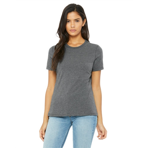 Ladies' Relaxed Heather CVC Short-Sleeve T-Shirt