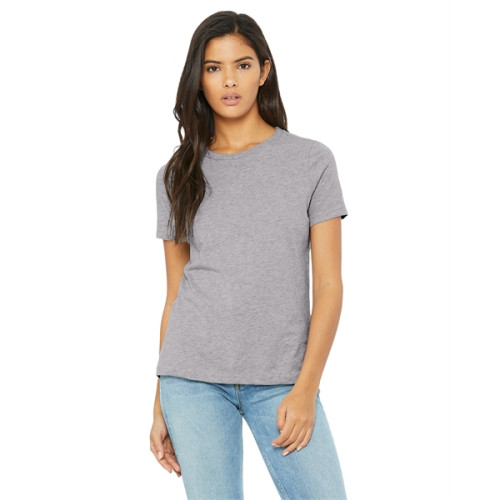 Ladies' Relaxed Heather CVC Short-Sleeve T-Shirt