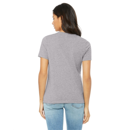 Ladies' Relaxed Heather CVC Short-Sleeve T-Shirt