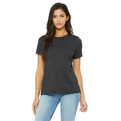 Ladies' Relaxed Heather CVC Short-Sleeve T-Shirt