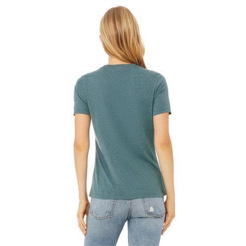 Ladies' Relaxed Heather CVC Short-Sleeve T-Shirt