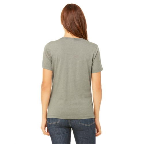 Ladies' Relaxed Heather CVC Short-Sleeve T-Shirt
