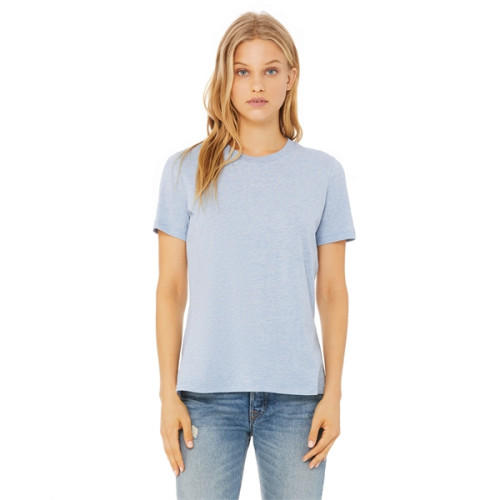 Ladies' Relaxed Heather CVC Short-Sleeve T-Shirt
