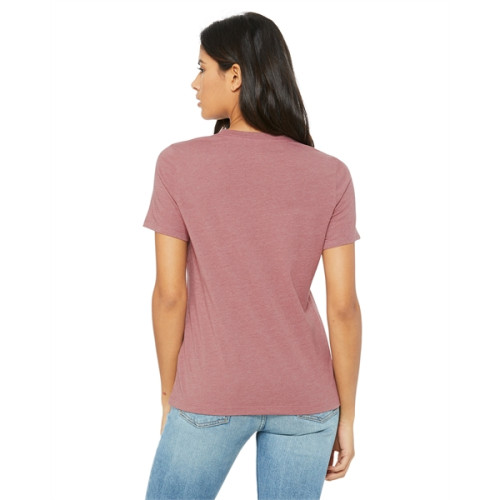Ladies' Relaxed Heather CVC Short-Sleeve T-Shirt