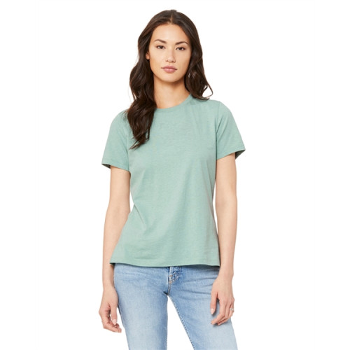 Ladies' Relaxed Heather CVC Short-Sleeve T-Shirt