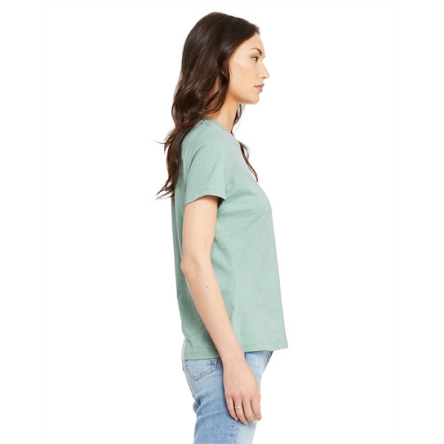 Ladies' Relaxed Heather CVC Short-Sleeve T-Shirt