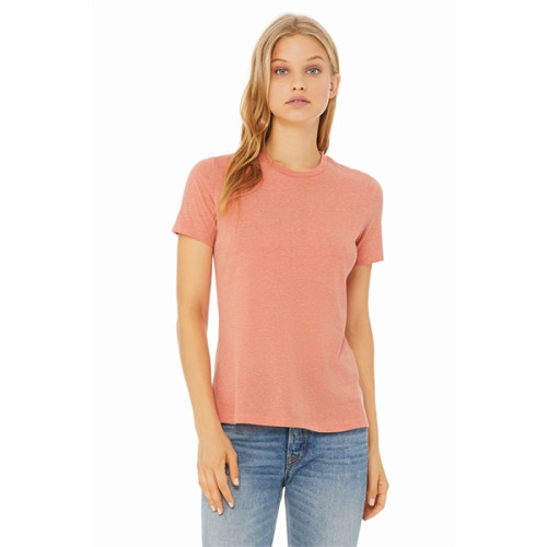 Ladies' Relaxed Heather CVC Short-Sleeve T-Shirt