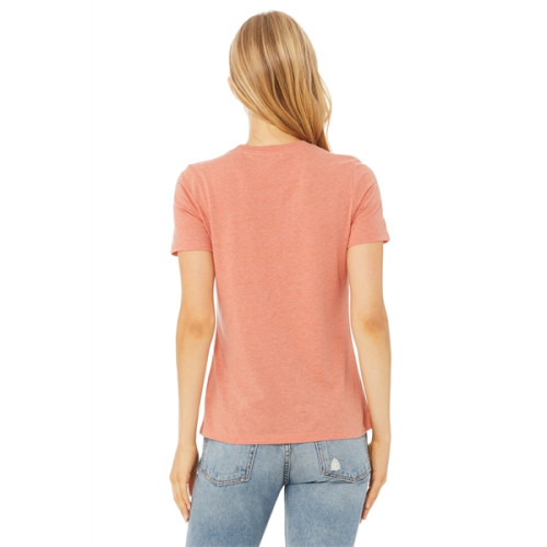 Ladies' Relaxed Heather CVC Short-Sleeve T-Shirt