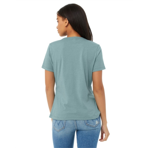 Ladies' Relaxed Heather CVC Short-Sleeve T-Shirt