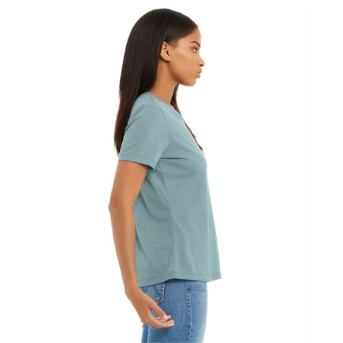 Ladies' Relaxed Heather CVC Short-Sleeve T-Shirt