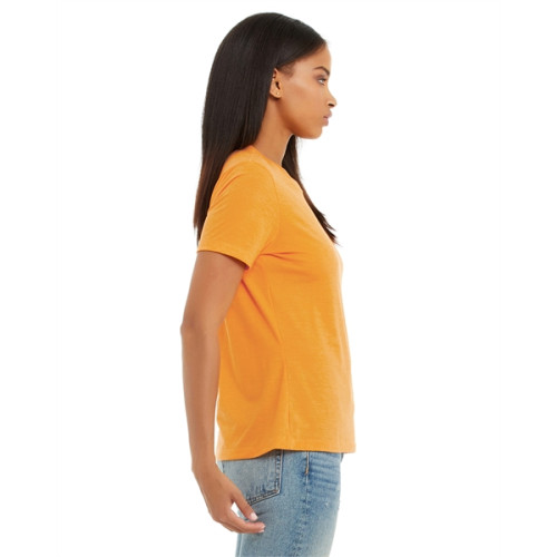 Ladies' Relaxed Heather CVC Short-Sleeve T-Shirt