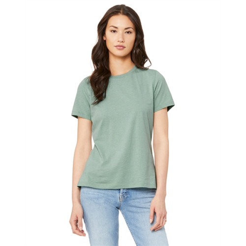 Ladies' Relaxed Heather CVC Short-Sleeve T-Shirt
