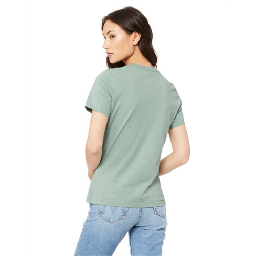 Ladies' Relaxed Heather CVC Short-Sleeve T-Shirt
