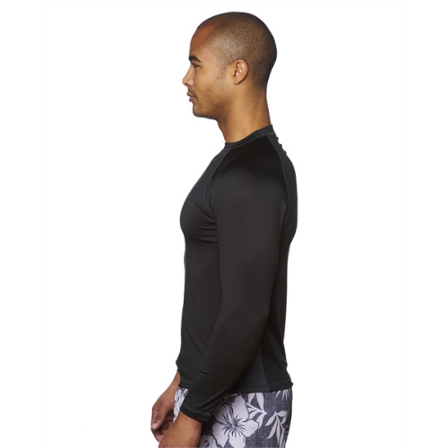 Burnside Men's Long-Sleeve Rash Guard Shirt
