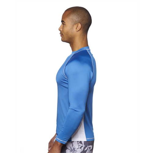 Burnside Men's Long-Sleeve Rash Guard Shirt
