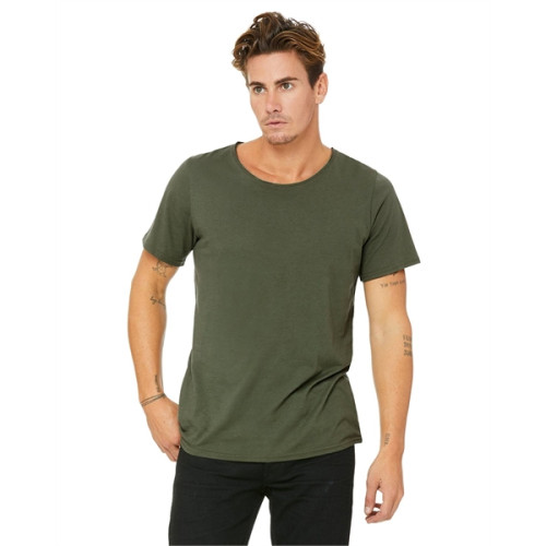 Men's Jersey Raw Neck T-Shirt