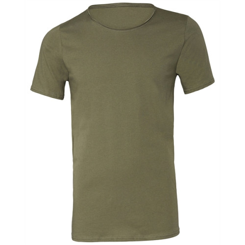 Men's Jersey Raw Neck T-Shirt