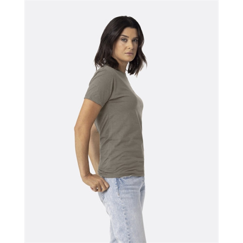 Unisex CVC Crewneck T-Shirt