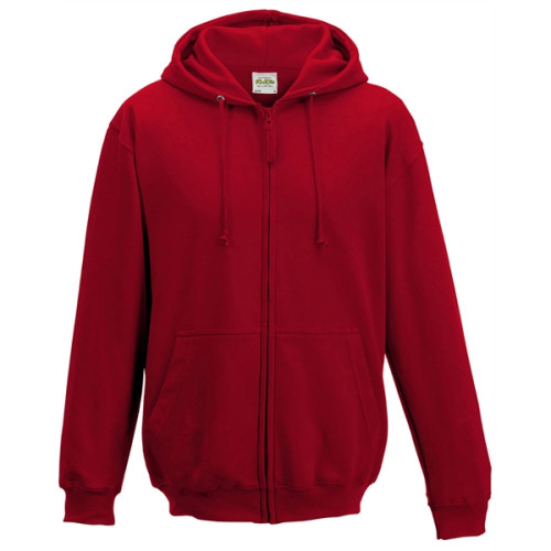 Men's 80/20 Midweight College Full-Zip Hooded Sweatshirt
