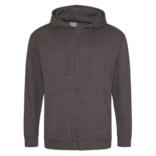 Men's 80/20 Midweight College Full-Zip Hooded Sweatshirt