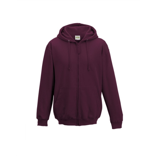 Men's 80/20 Midweight College Full-Zip Hooded Sweatshirt