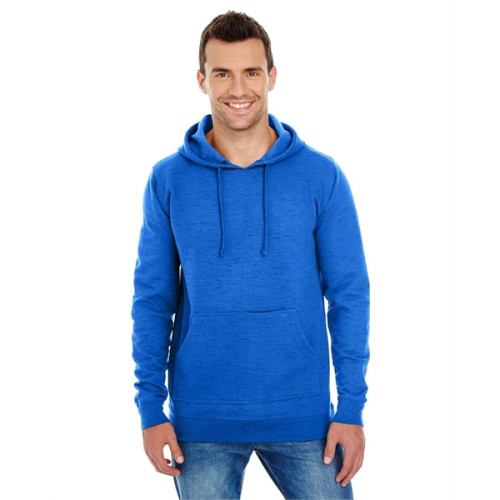Burnside Men's Injected Slub Yarn-Dyed Fleece Hoodie
