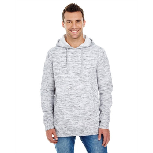 Burnside Men's Injected Slub Yarn-Dyed Fleece Hoodie