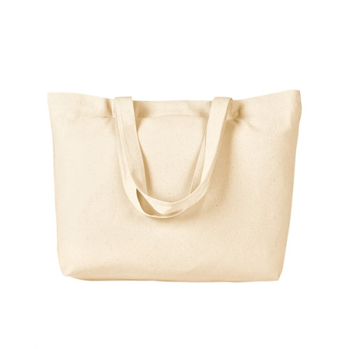 Cotton Twill Horizontal Shopper