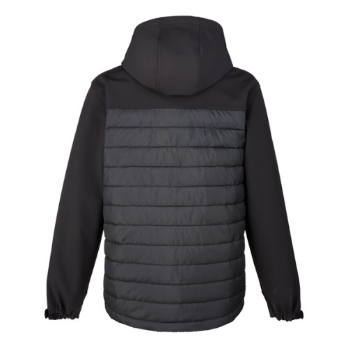 Men's Pinnacle Puffer Body Softshell Hooded Jacket
