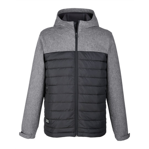 Men's Pinnacle Puffer Body Softshell Hooded Jacket