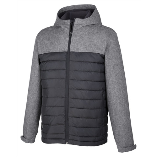 Men's Pinnacle Puffer Body Softshell Hooded Jacket