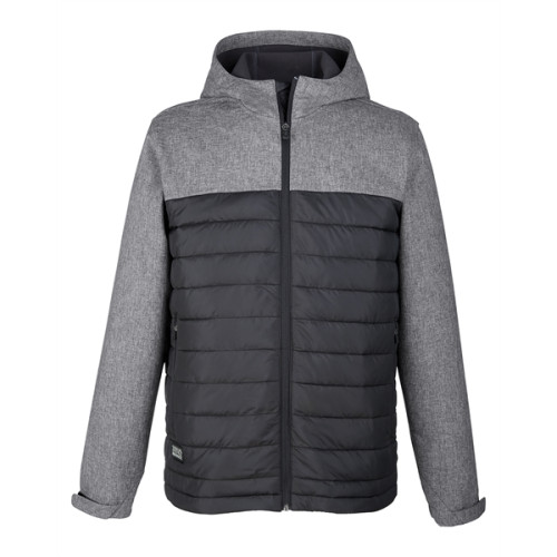 Men's Pinnacle Puffer Body Softshell Hooded Jacket