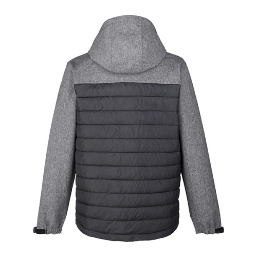 Men's Pinnacle Puffer Body Softshell Hooded Jacket