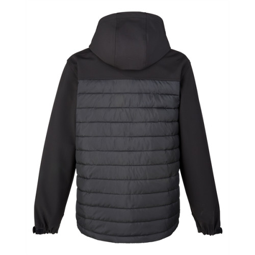 Men's Pinnacle Puffer Body Softshell Hooded Jacket