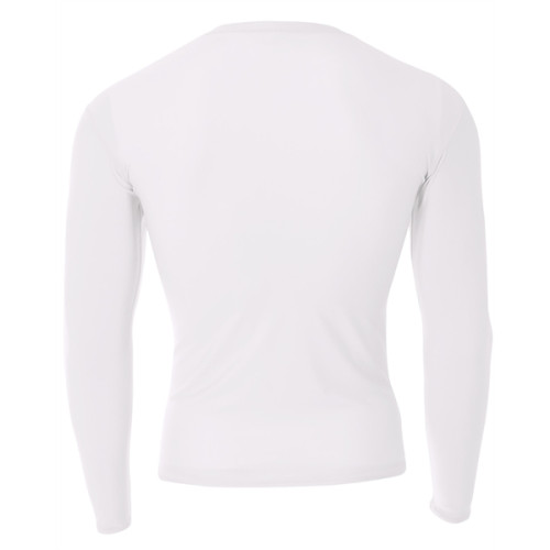 Adult Polyester Spandex Long Sleeve Compression T-Shirt